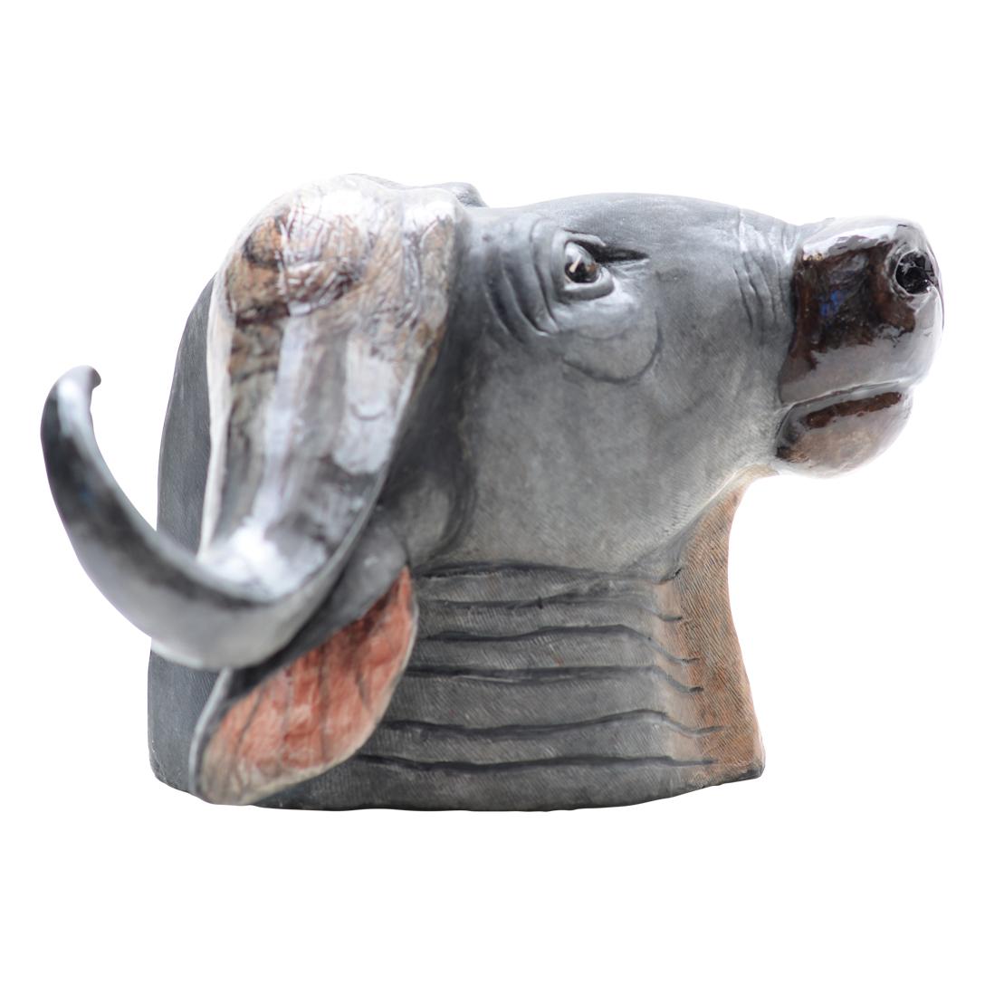 South African Wiseman Ceramics, Buffalo Big Five For Sale