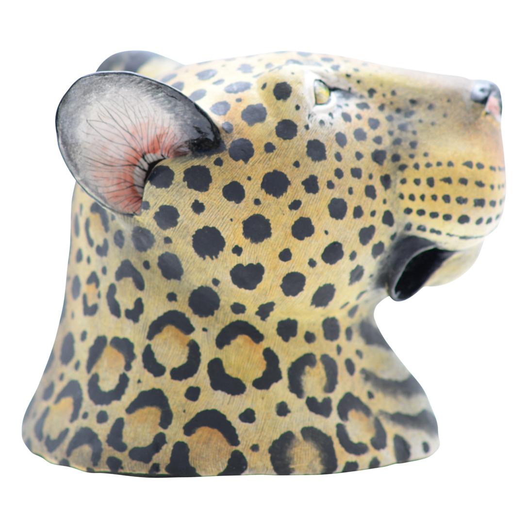 Modern Wiseman Ceramics, Leopard Big Five For Sale