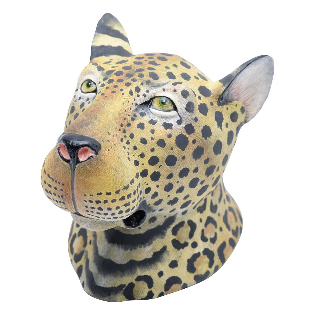 Wiseman Ceramics, Leopard Big Five In New Condition For Sale In North Miami, FL