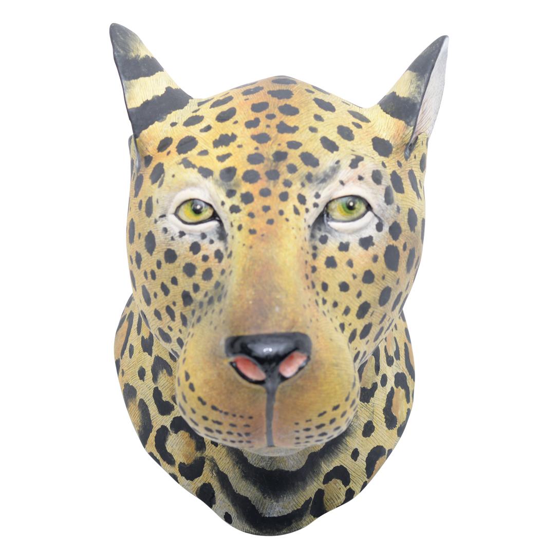Contemporary Wiseman Ceramics, Leopard Big Five For Sale