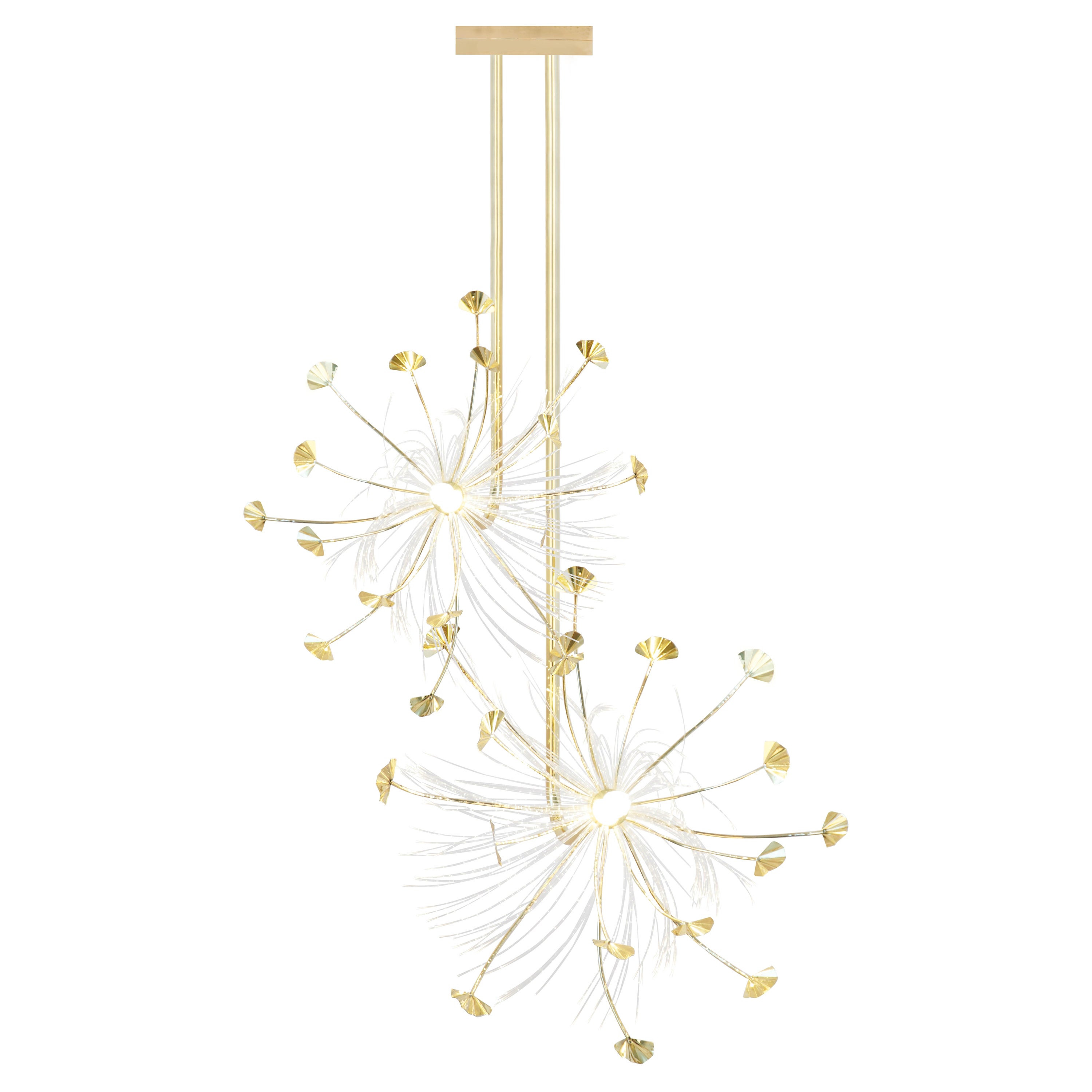 Un chef-d'œuvre.

Faisant écho à la forme gracieuse des fleurs de pissenlit, le pendentif Wish apporte une beauté éthérée avec la myriade de chemins des fibres optiques. Émerveillez-vous devant ces délicates fleurs qui illuminent des coins de maison