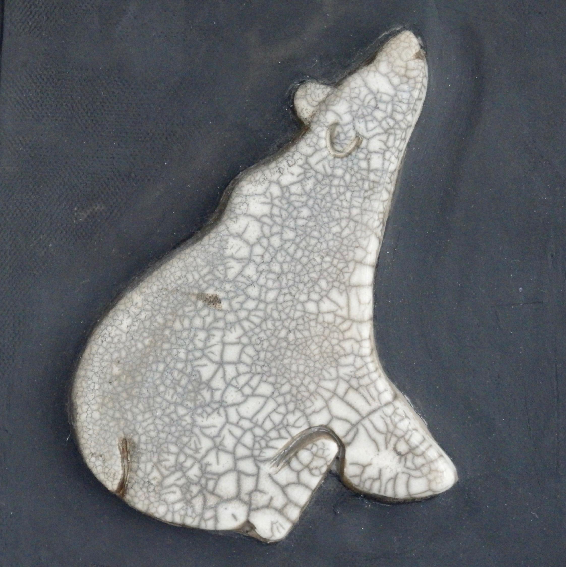 American Wish Upon a Star Polar Bear Wall Tile