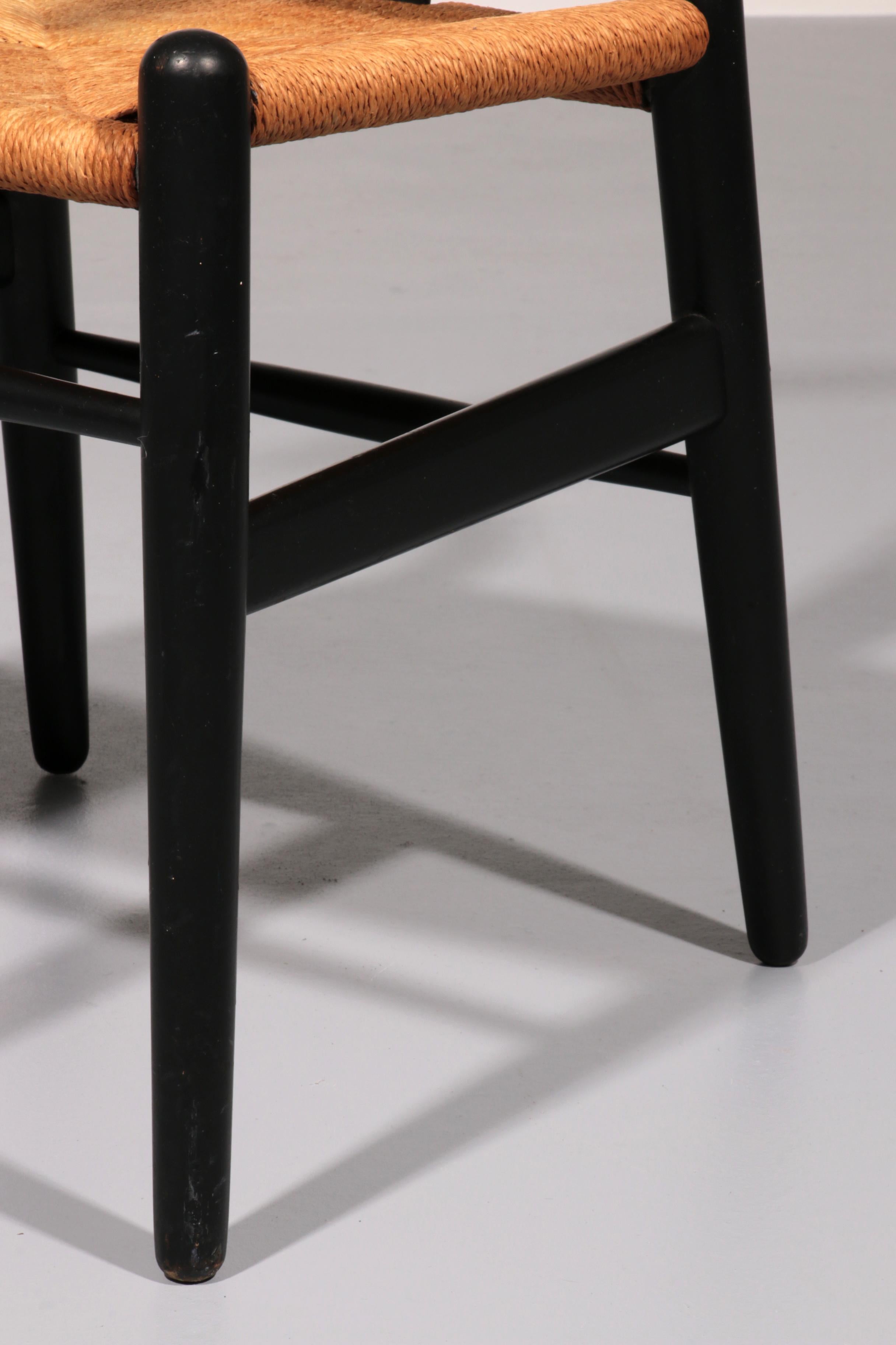 Sedia Wishbone di Hans J. Wegner Modello CH 24 di Carl Hansen, 1960 in vendita 3