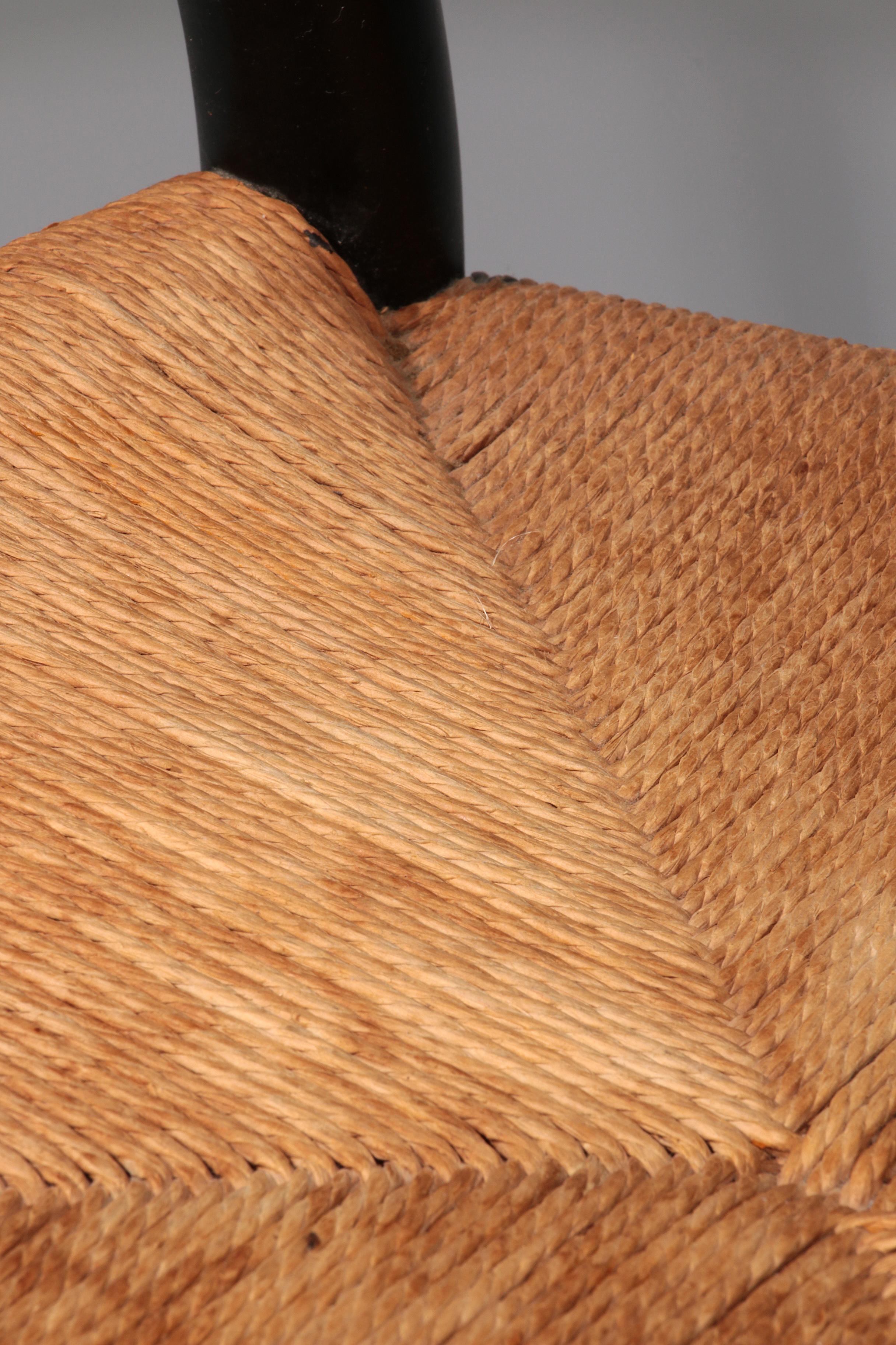 Sedia Wishbone di Hans J. Wegner Modello CH 24 di Carl Hansen, 1960 in vendita 7