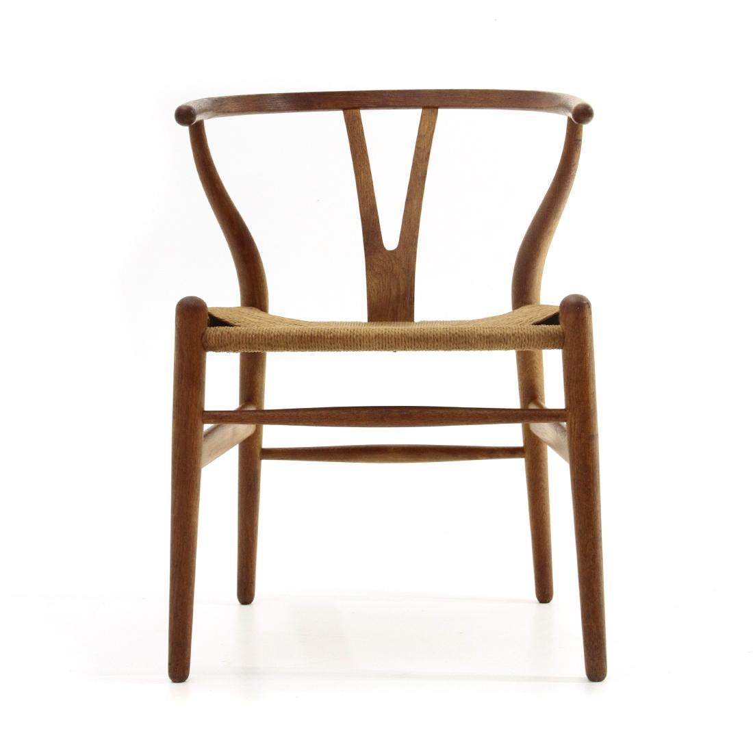 ‘Wishbone’ Chair in Durmast by Hans Wegner for Carl Hansen & Søn, 1960s 3