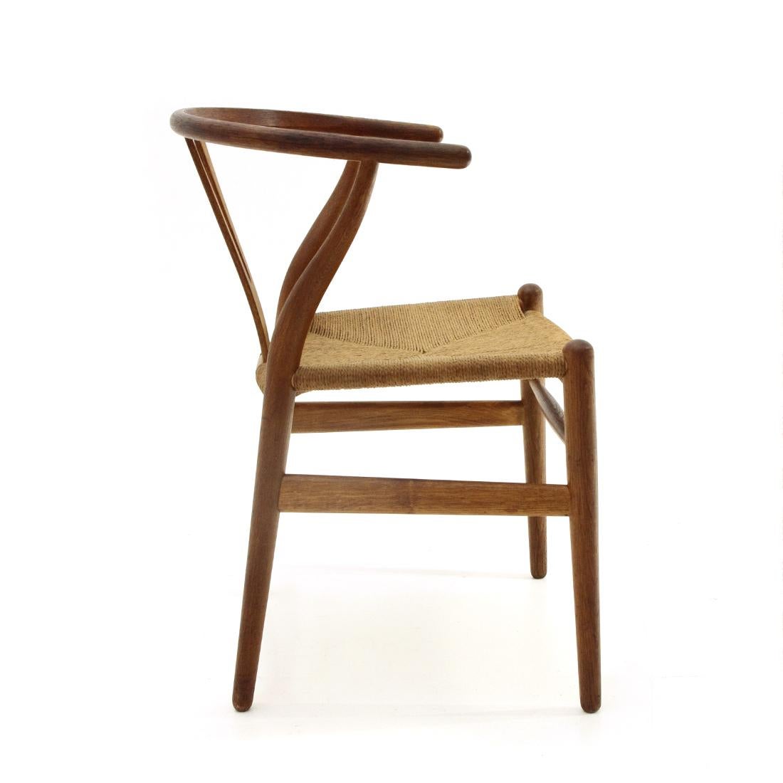 Mid-Century Modern ‘Wishbone’ Chair in Durmast by Hans Wegner for Carl Hansen & Søn, 1960s