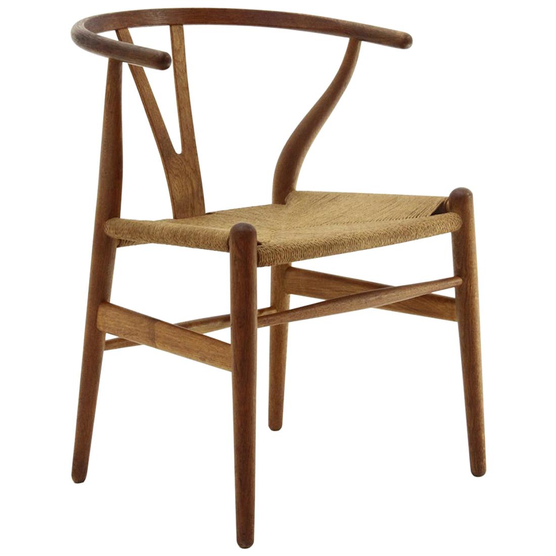 ‘Wishbone’ Chair in Durmast by Hans Wegner for Carl Hansen & Søn, 1960s