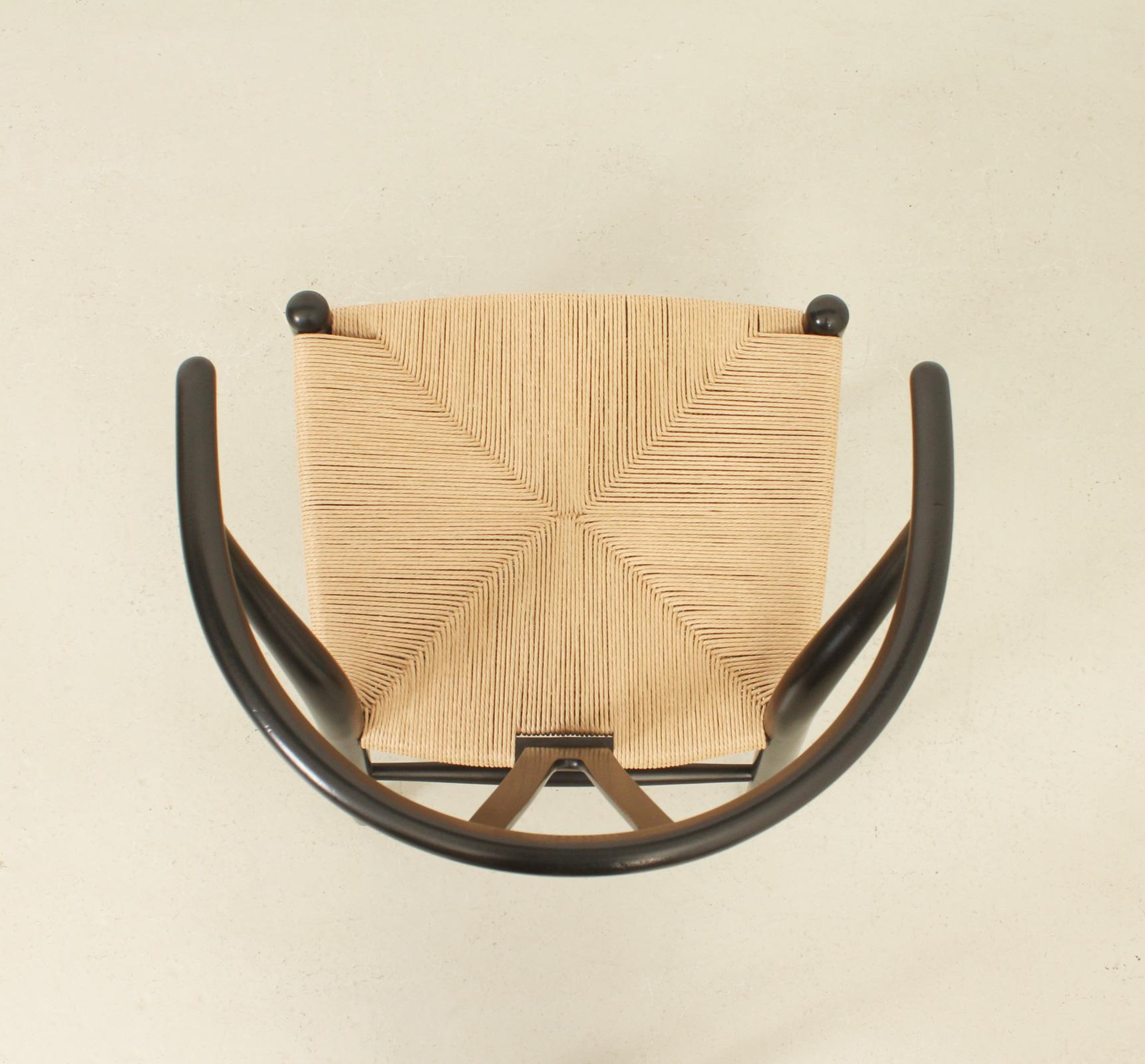 Wishbone Chair Model CH 24 by Hans Wegner for Carl Hansen, 1960's For Sale 4