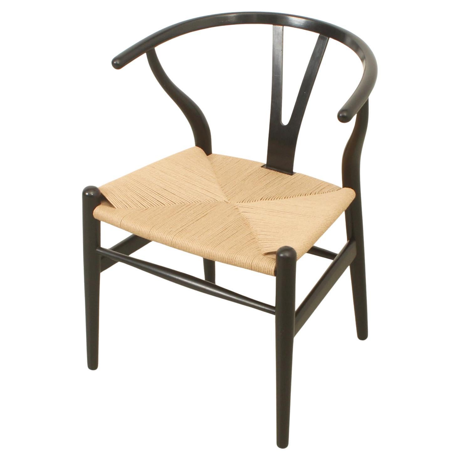 Wishbone Chair Model CH 24 by Hans Wegner for Carl Hansen, 1960's For Sale