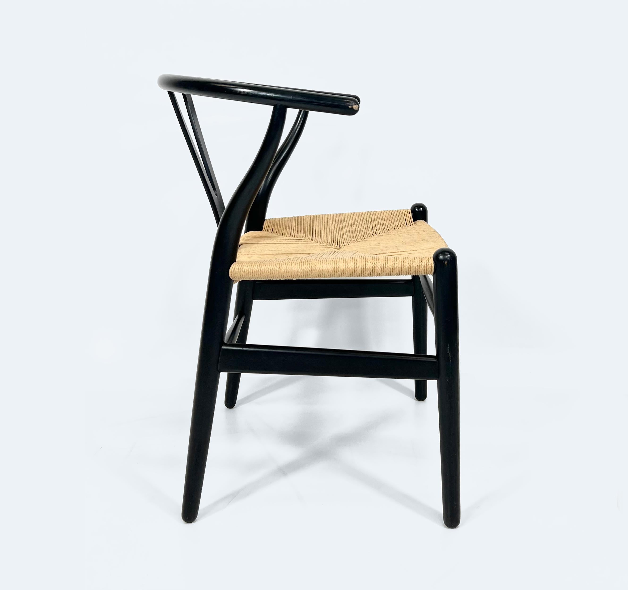 Querlenker-Stuhl / Y-Stuhl Modell CH24 von Hans J. Wegner für Carl Hansen & Søn (Skandinavische Moderne) im Angebot