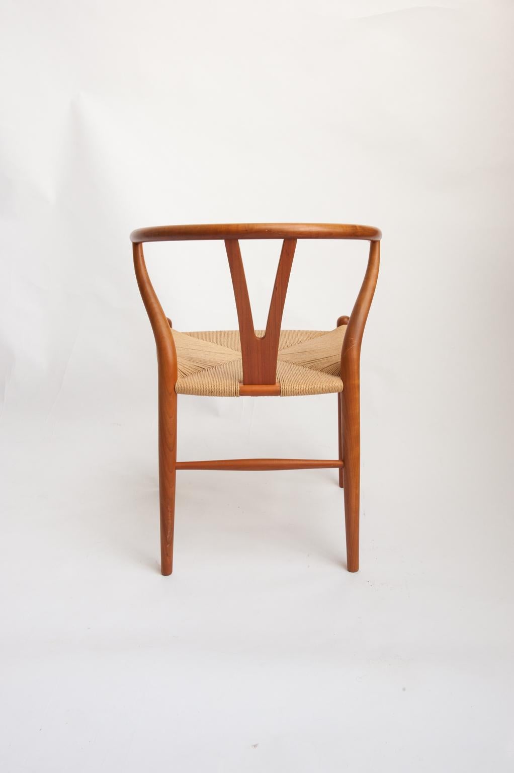 Danish Wishbone Chairs by Hans J. Wegner