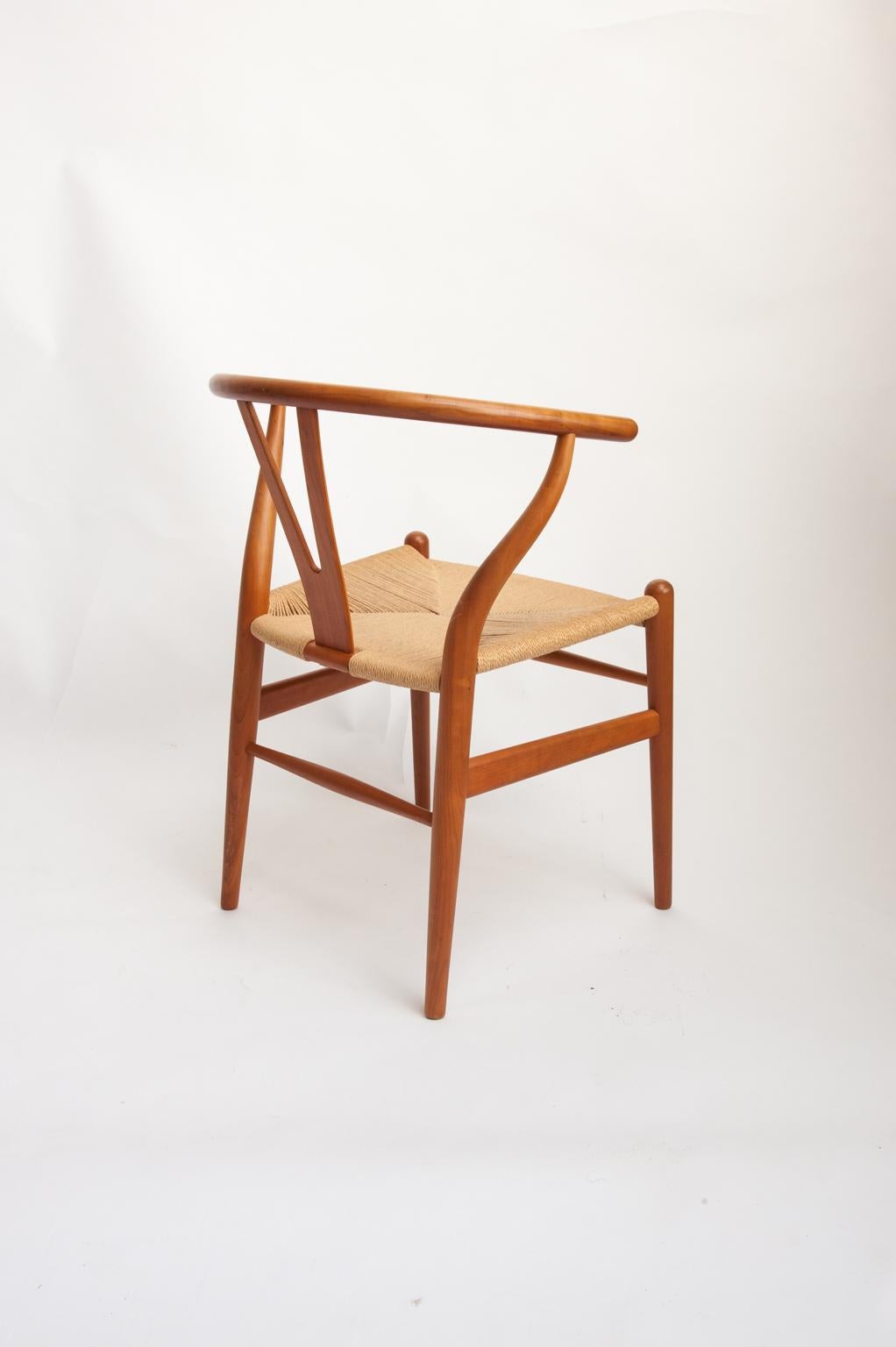 Hand-Crafted Wishbone Chairs by Hans J. Wegner