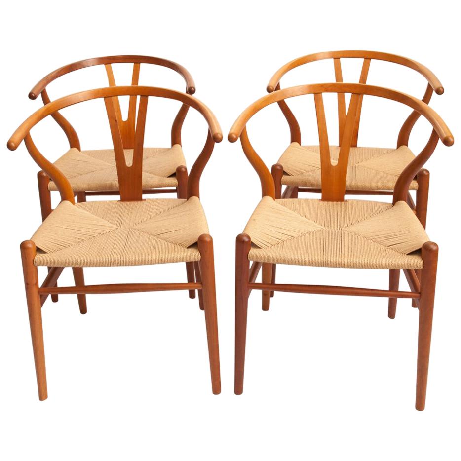 Wishbone Chairs by Hans J. Wegner