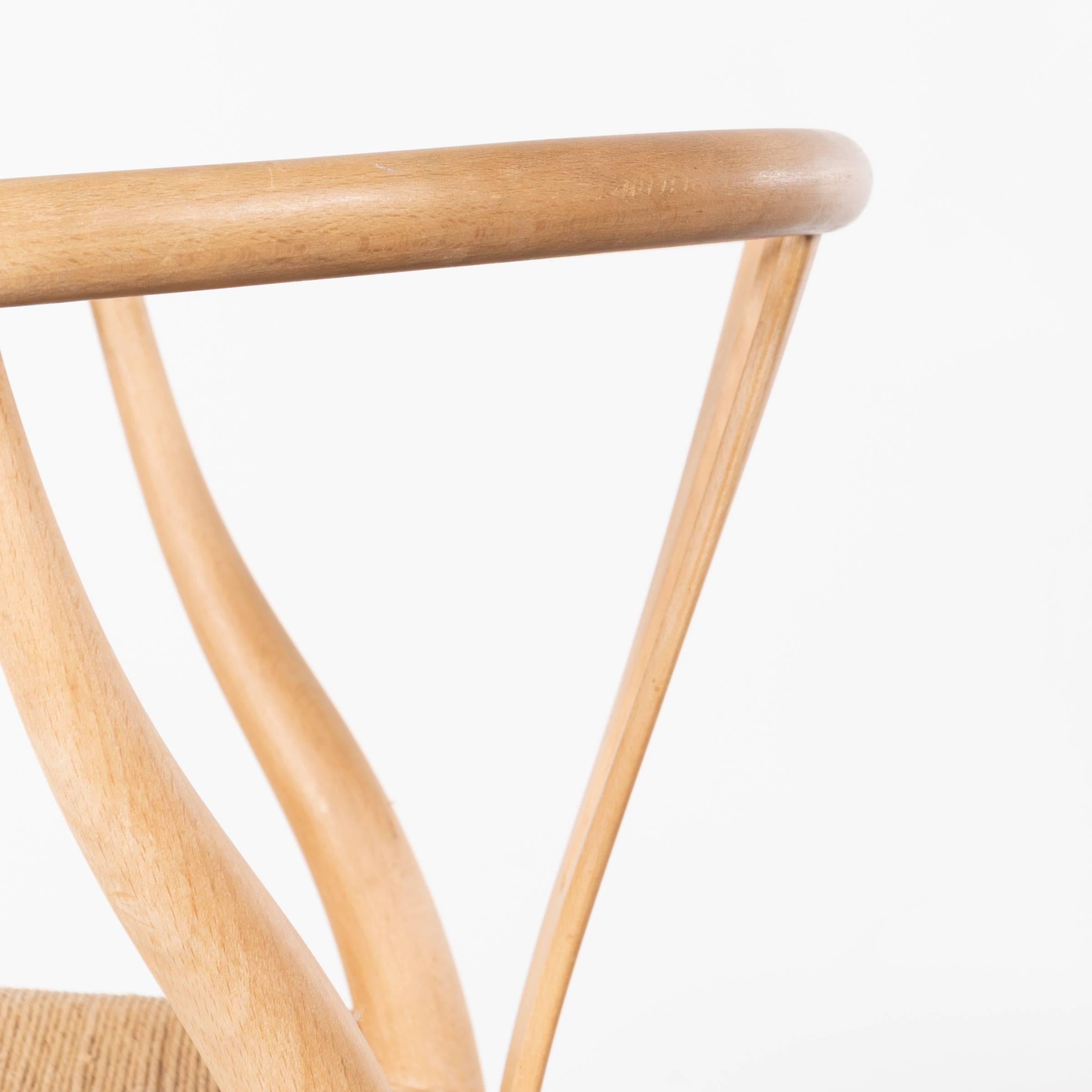 Wishbone Dining Chairs Model CH24 by Hans Wagner for Carl Hansen & Søn, Denmark 6