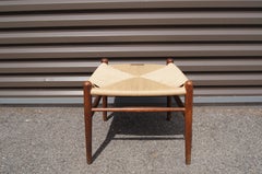 Wishbone Ottoman by Hans J. Wegner