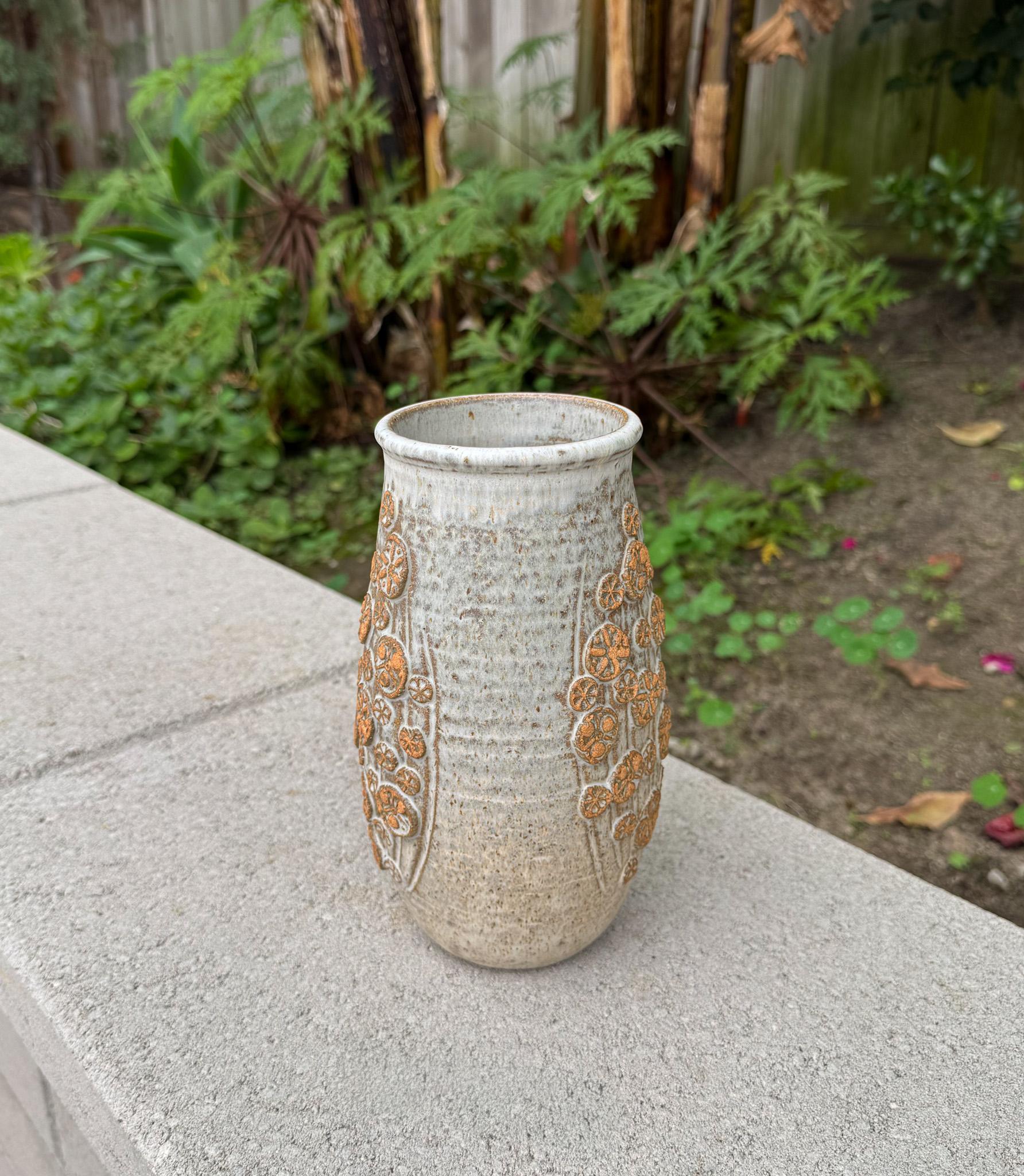 Vaso in ceramica Wishon-Harrell, California, anni '70 in vendita 3