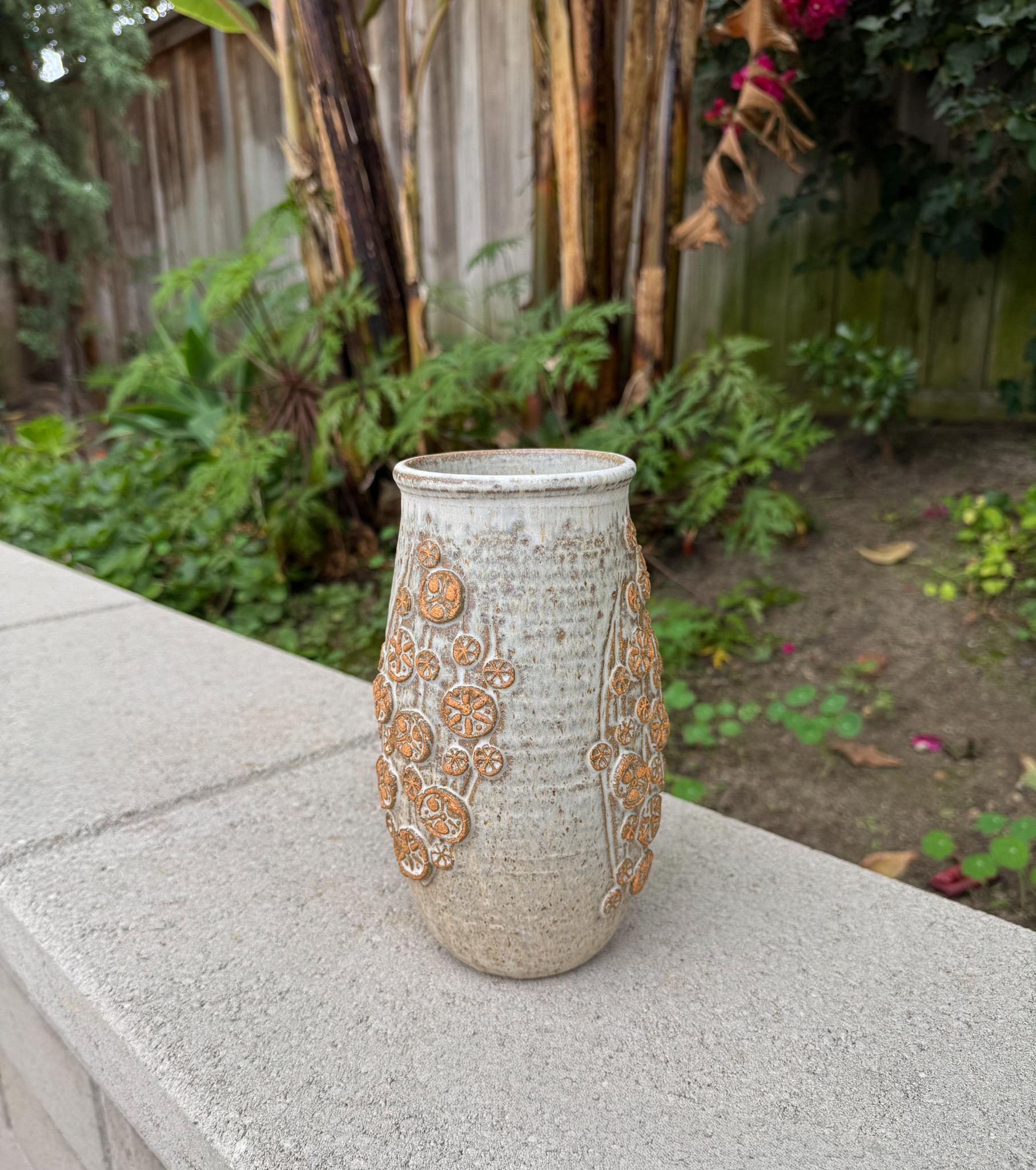 Vaso in ceramica Wishon-Harrell, California, anni '70 in vendita 1