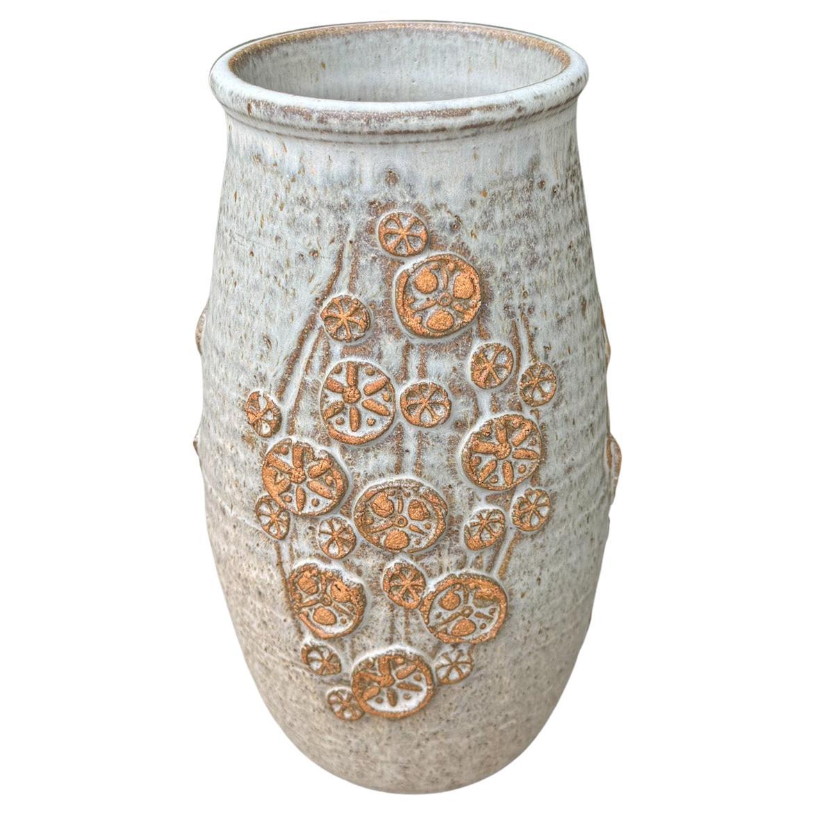 Vaso in ceramica Wishon-Harrell, California, anni '70 in vendita
