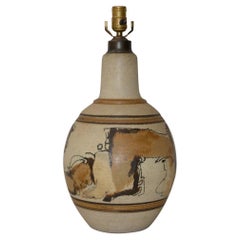 Wishon-Harrell Glazed Stoneware Table Lamp c.1960s