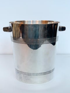Wiskemann Art Deco Versilberter Sektkübel