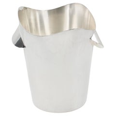 Wiskemann Modernist Silver Plate Champagne Ice Bucket Wine Cooler