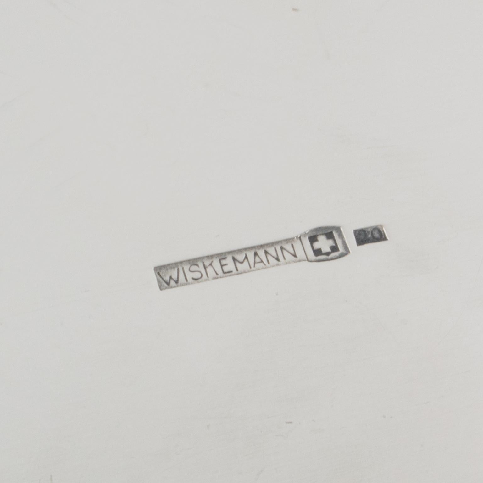 Wiskemann Versilberter Champagner-Eiskübel-Weinkühler, um 1970 im Angebot 1