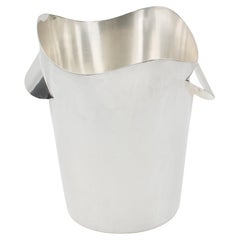 Wiskemann Silver Plate Champagne Ice Bucket Wine Cooler, circa 1970