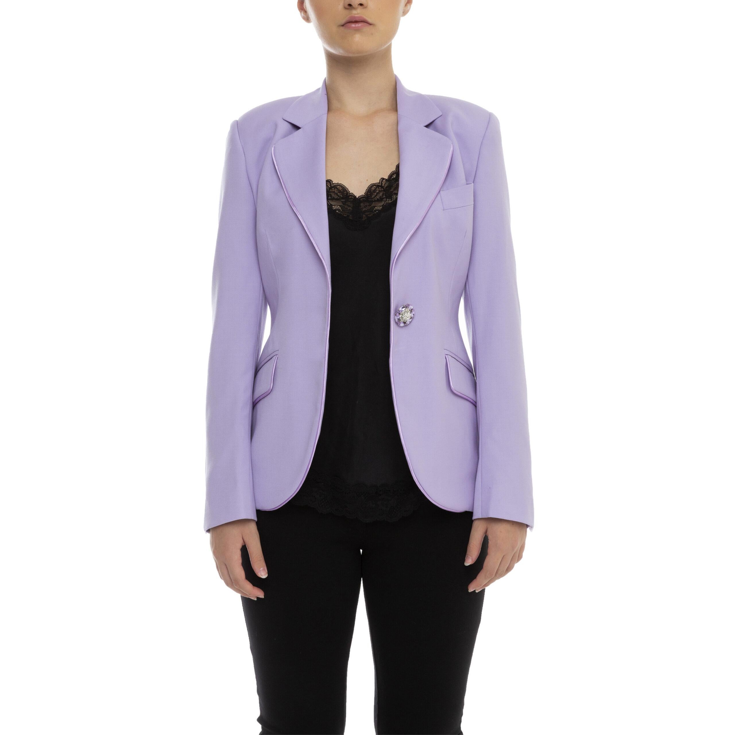 Purple Wisteria silk jacket NWOT