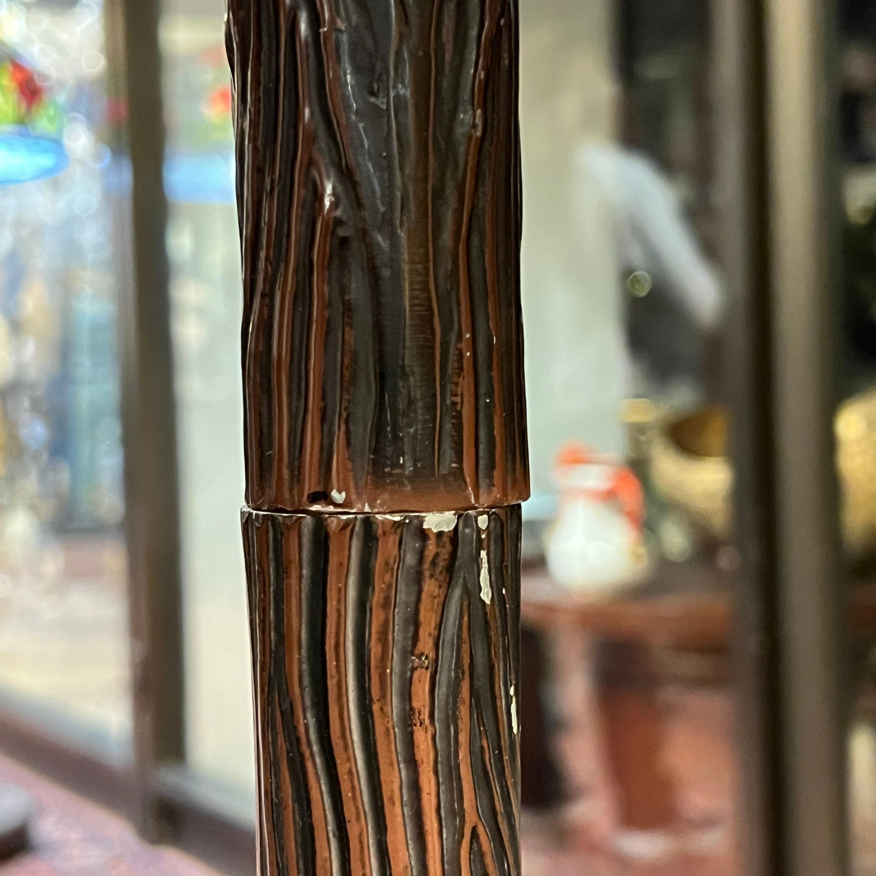 Lampada da terra in vetro colorato e bronzo Wisteria di Louis Comfort Tiffany in vendita 1