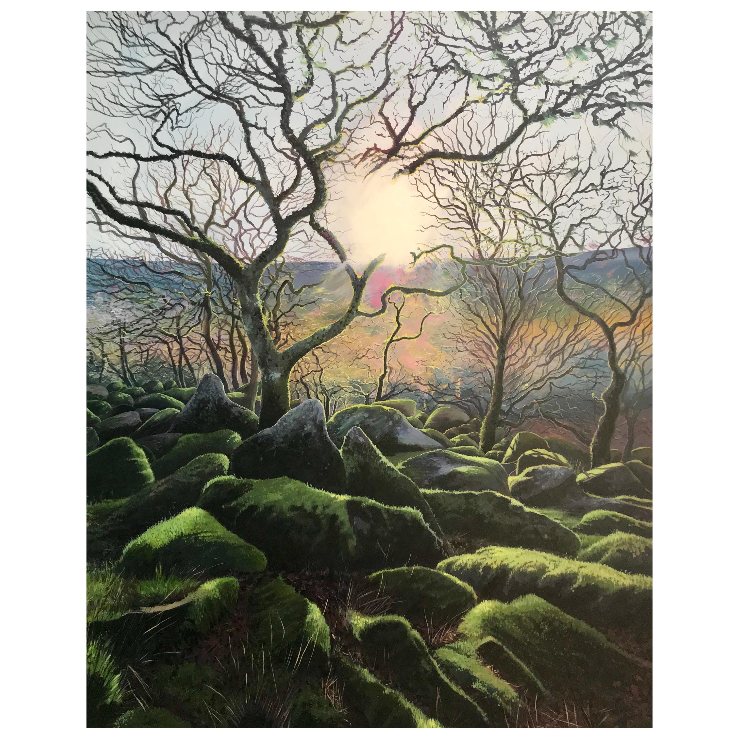 Wistman's Wood Contemporary Landscape Painting