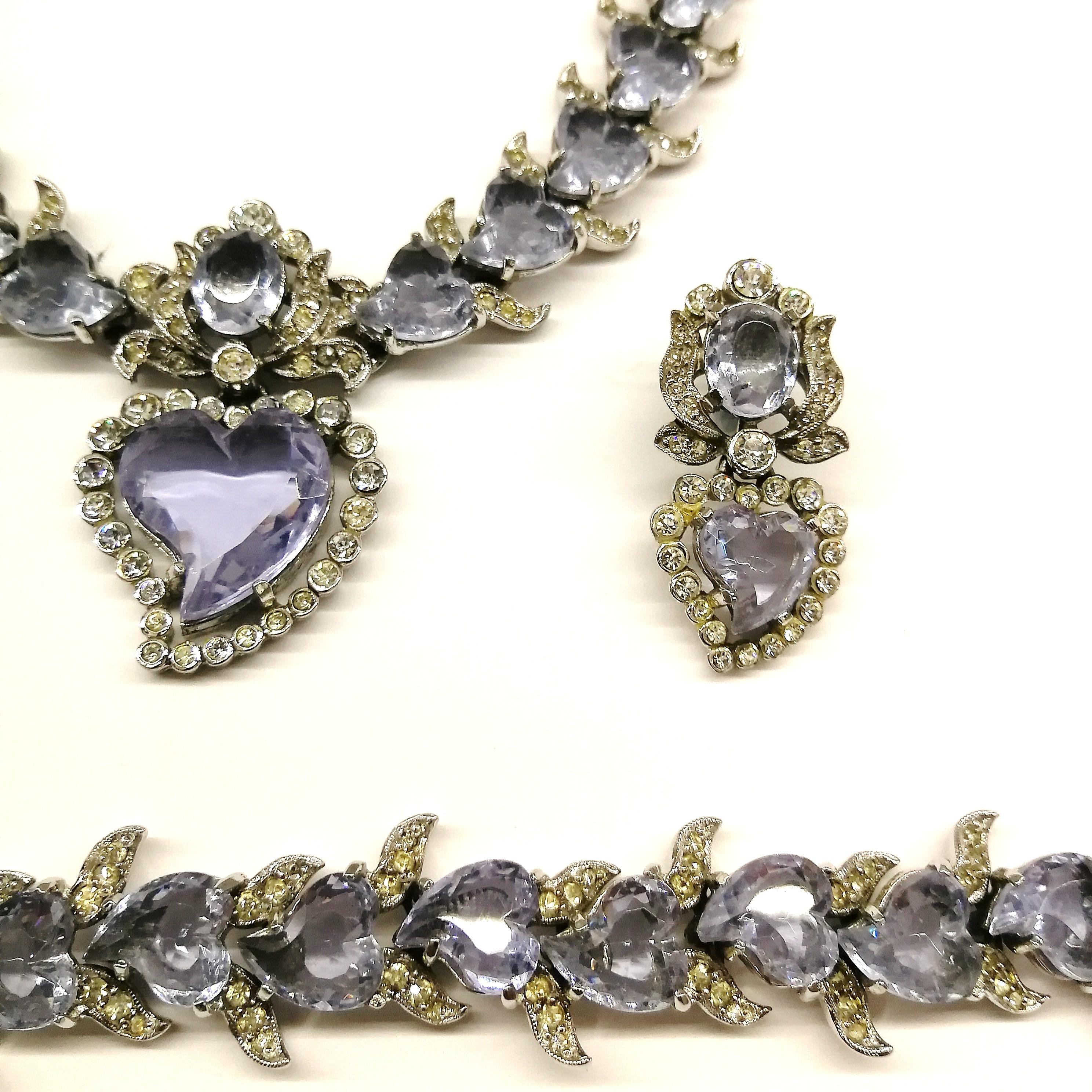 'Witch's heart' parure, Christian Dior by Mitchel Maer, England, early 1950s 6