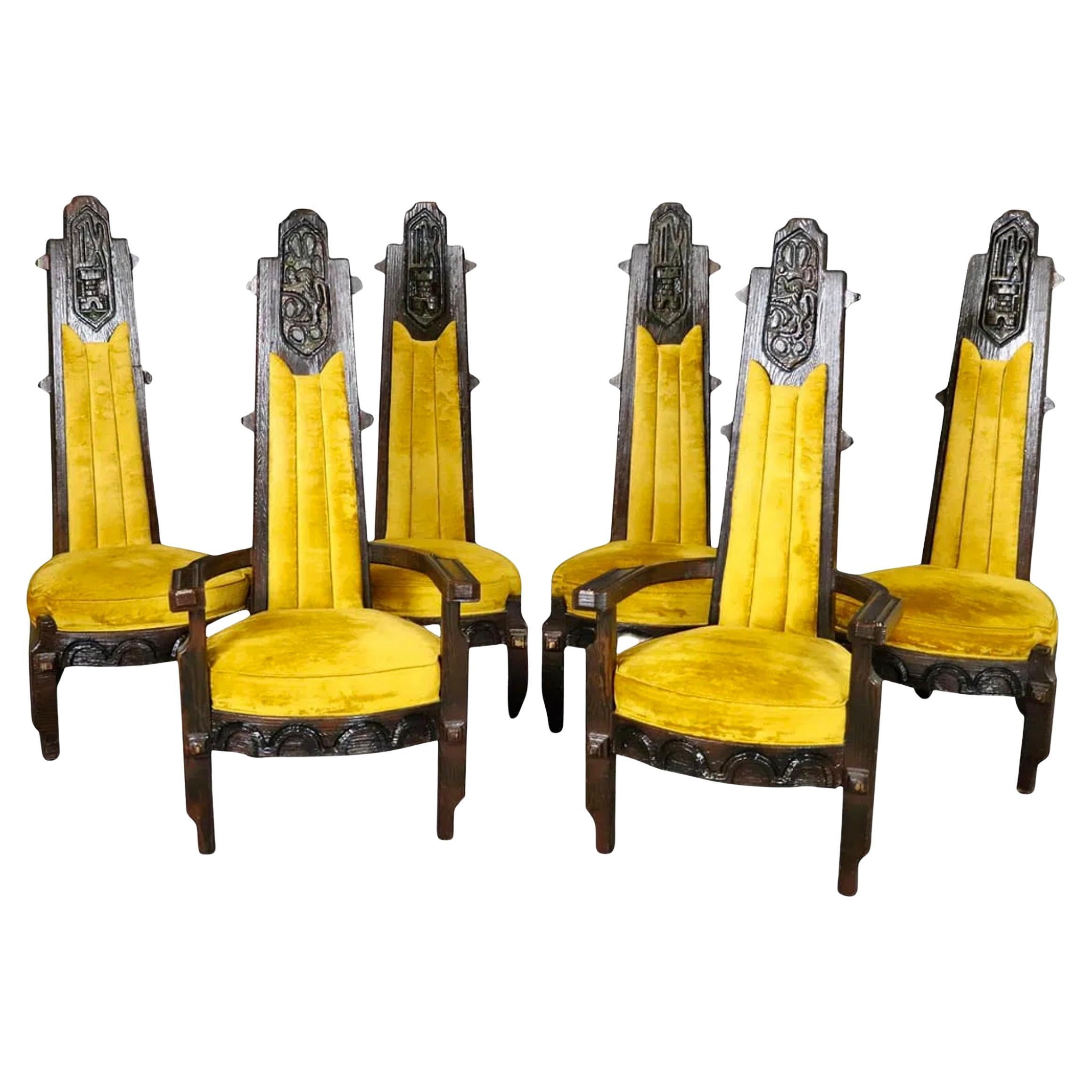 Witco Dining Chairs by William Westenhaven For Sale