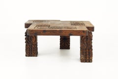 Witco Mid Century Tiki Side Table