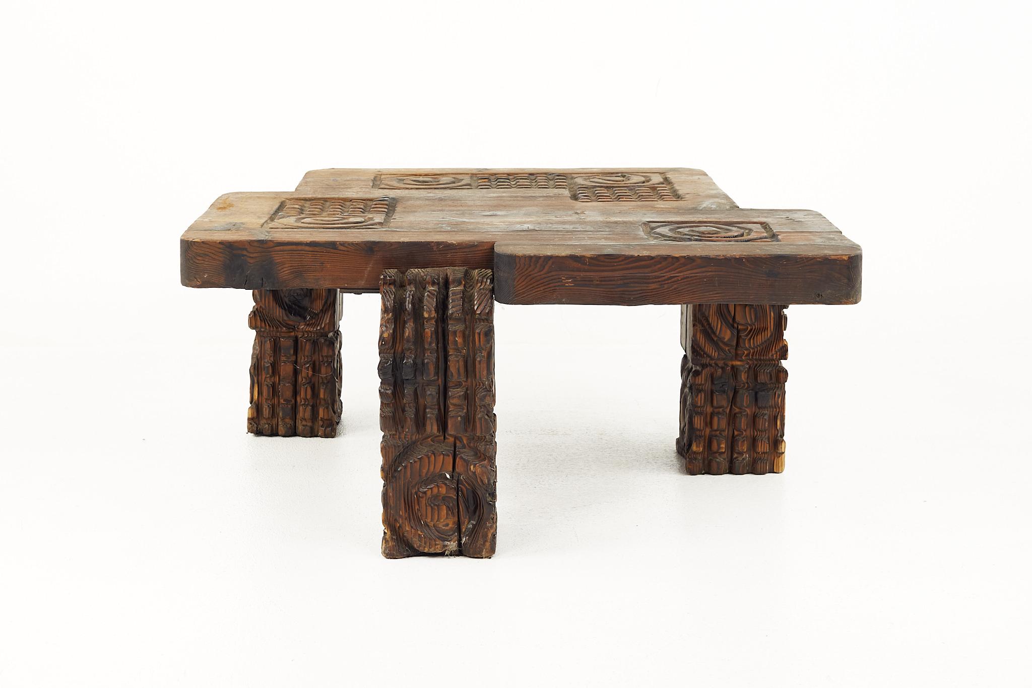 tiki coffee table