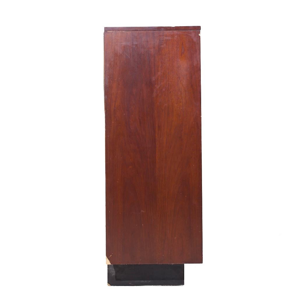 Américain Armoire haute de style Witco Pulaski océanique du milieu du siècle dernier en vente