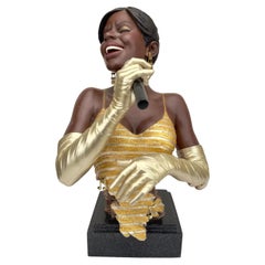 Willitts Designs International Lady Jazz Singer Sculpture 