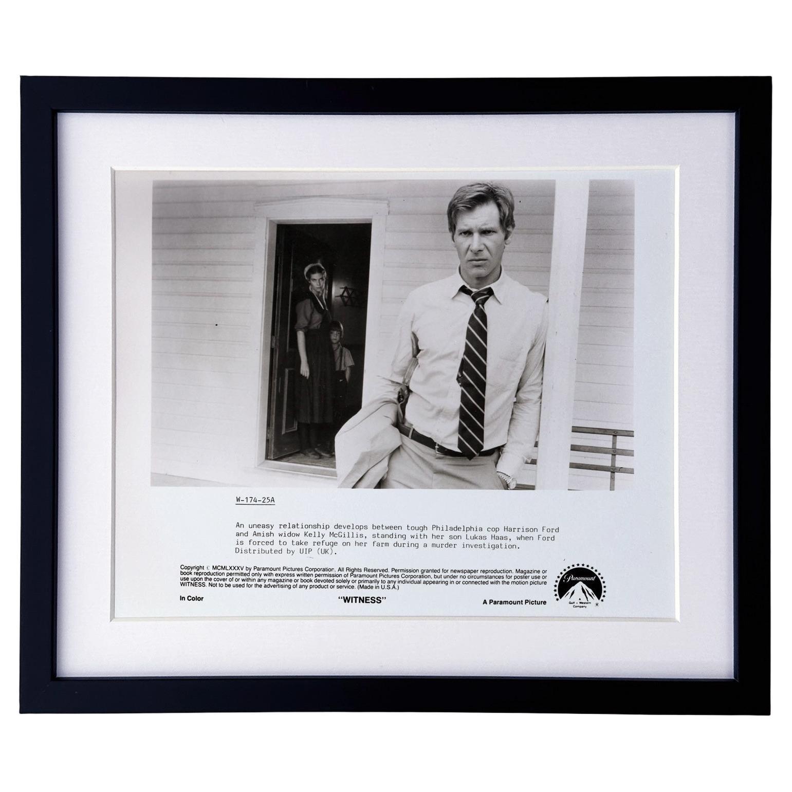 Witness 1985 Press Publicity Film Movie Still Encadré