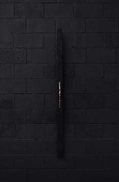 Witness 5 Unique Charcoal Wall Sculpture by Jeremy Descamps