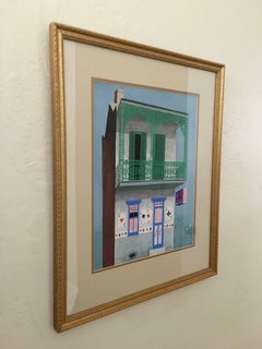 Ace Bar, Gouache American Scene. Witold Gordon