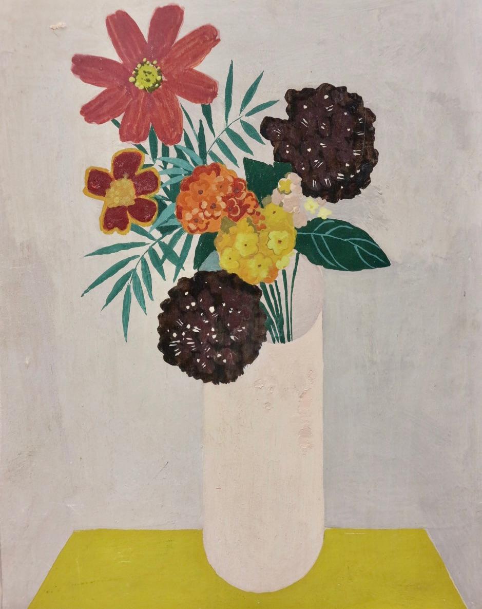 Witold Gordon Still-Life Painting - Floral Still Life