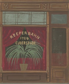 Witold Gordon Gouache "Reeperbahn - Vanity Fair"