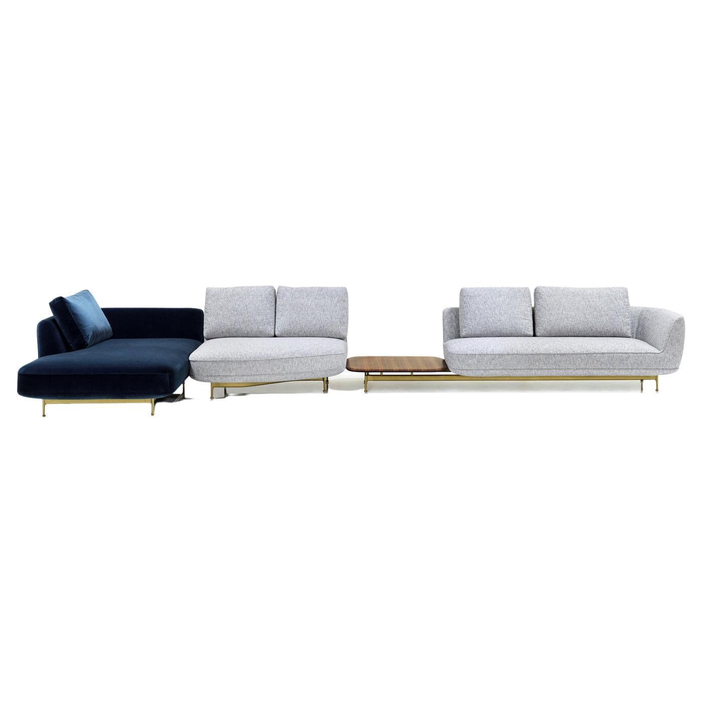 Wittmann Andes Sectional Designed by Luca Nichetto