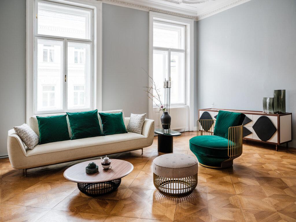 Anpassbares Wittmann Andes-Sofa entworfen von Luca Nichetto (Österreichisch) im Angebot