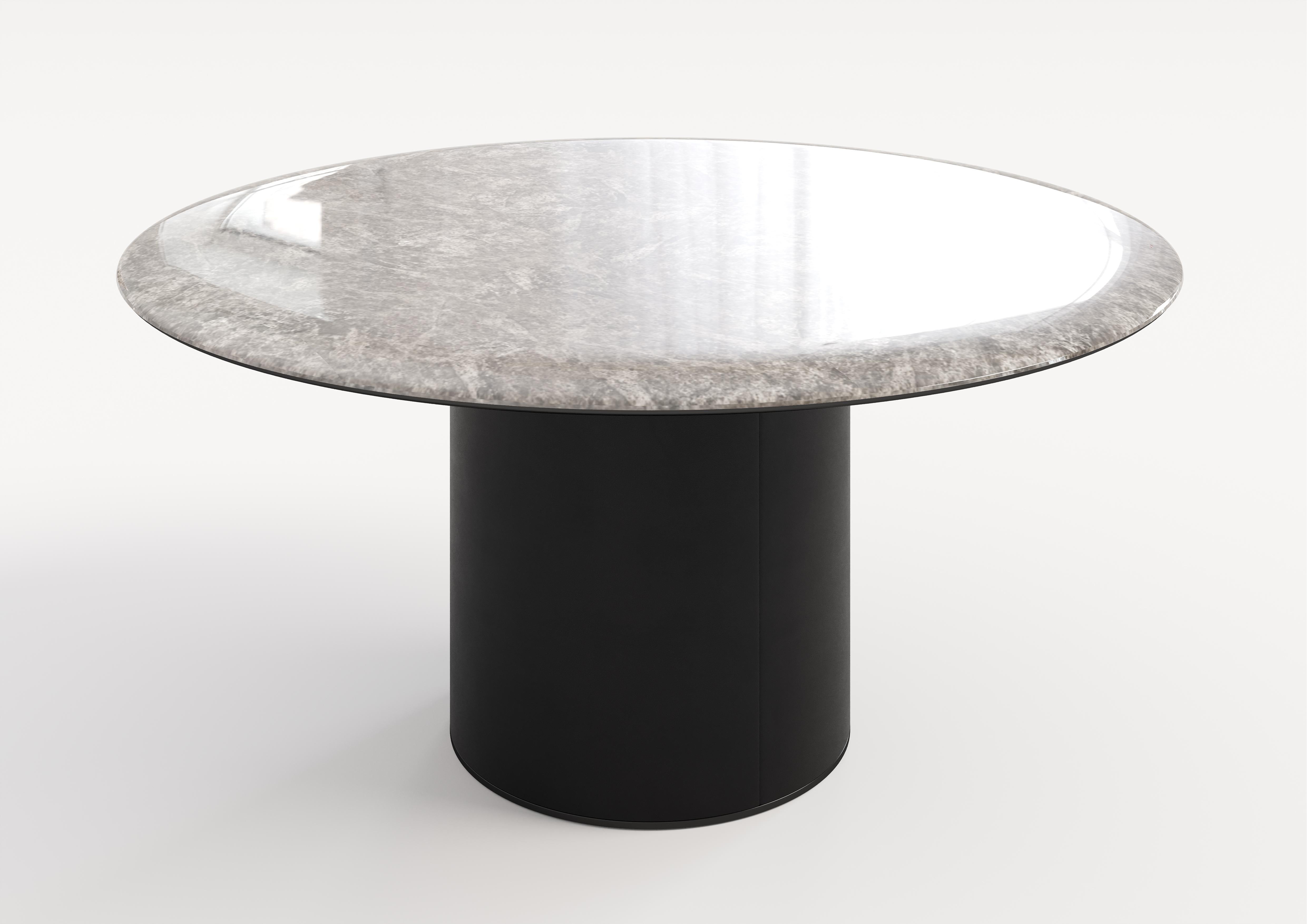 Wittmann Antilles Marble Top Round Dining Table by Luca Nichetto For Sale 2