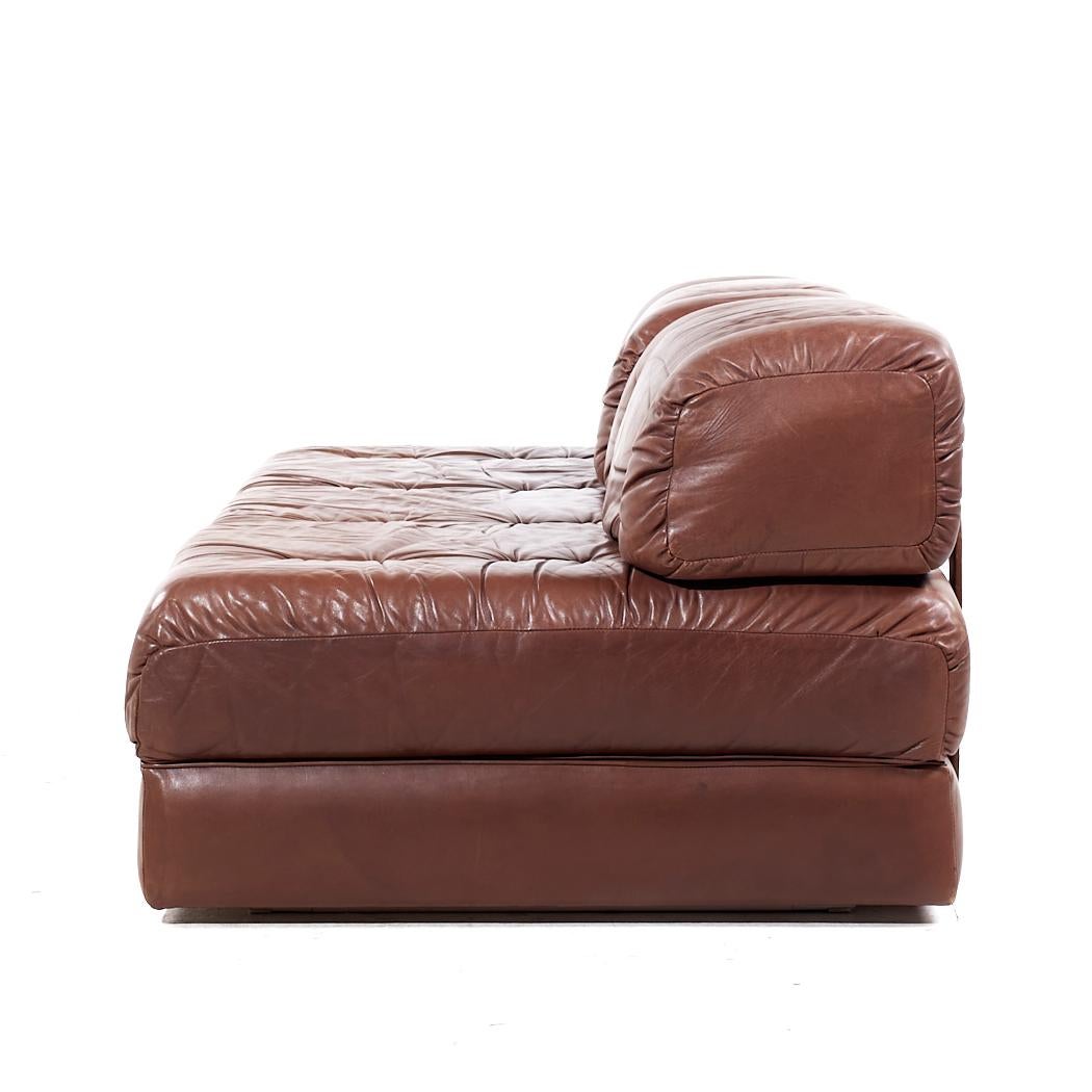 Sofá modular de 2 plazas Wittmann Atrium Mid Century Austria finales del siglo XX en venta
