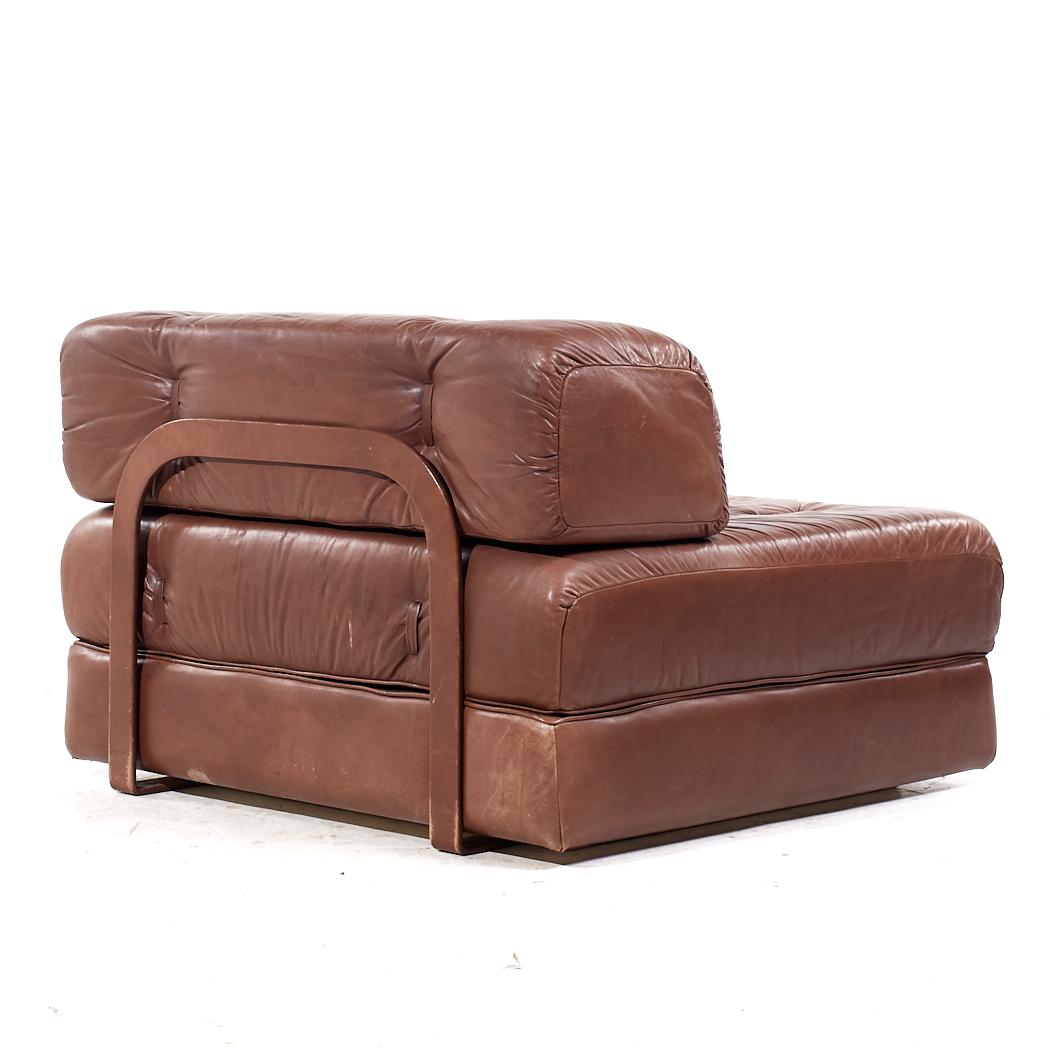 Wittmann Atrium Sillones Modulares Austria Siglo Medio - Pareja Cuero en venta