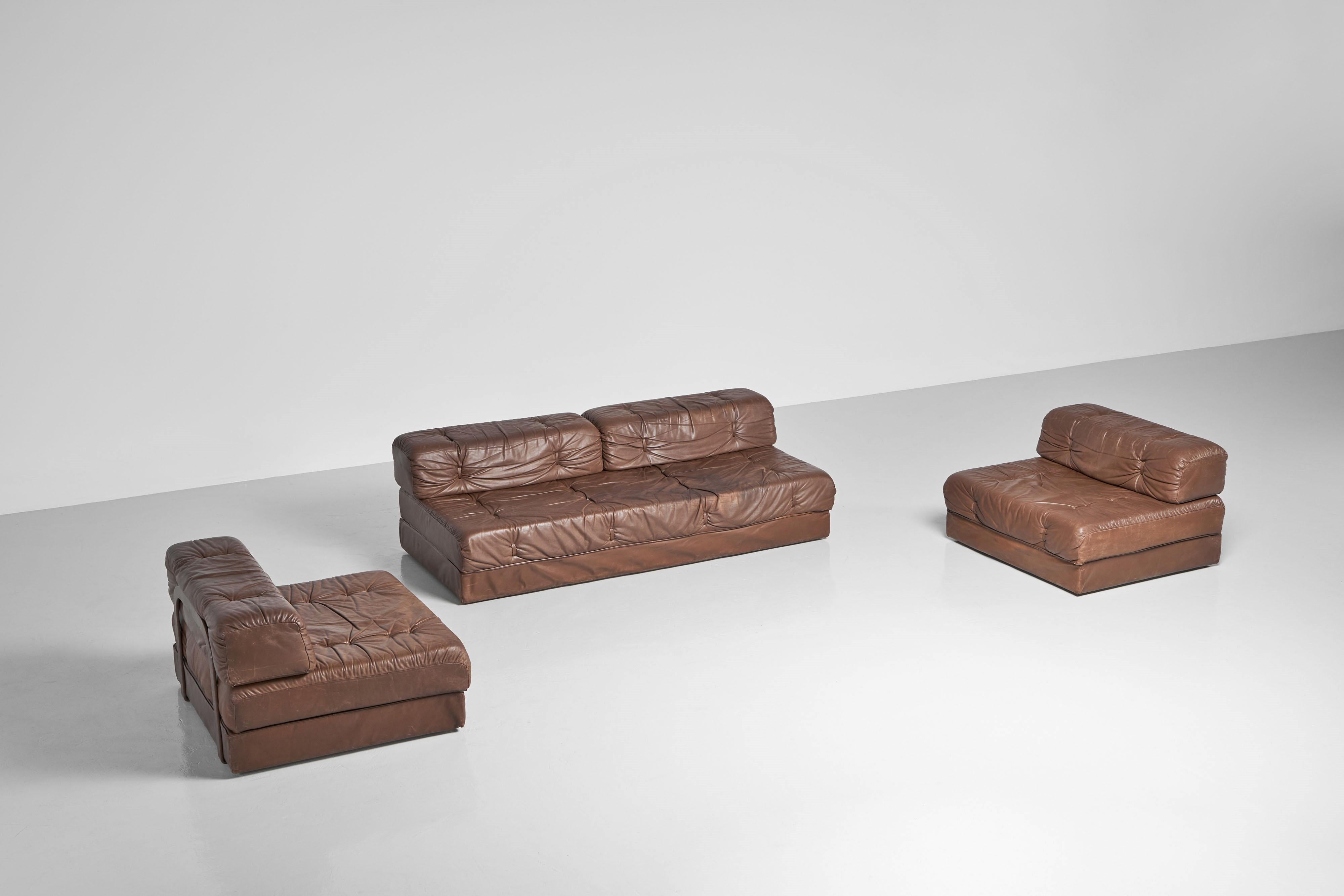 Wittmann Atrium Modulares Sofa Österreich 1970 im Angebot 8