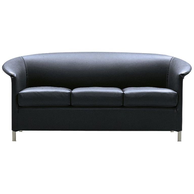 Wittmann Aura Leather Sofa Designed by Paolo Piva For Sale at 1stDibs