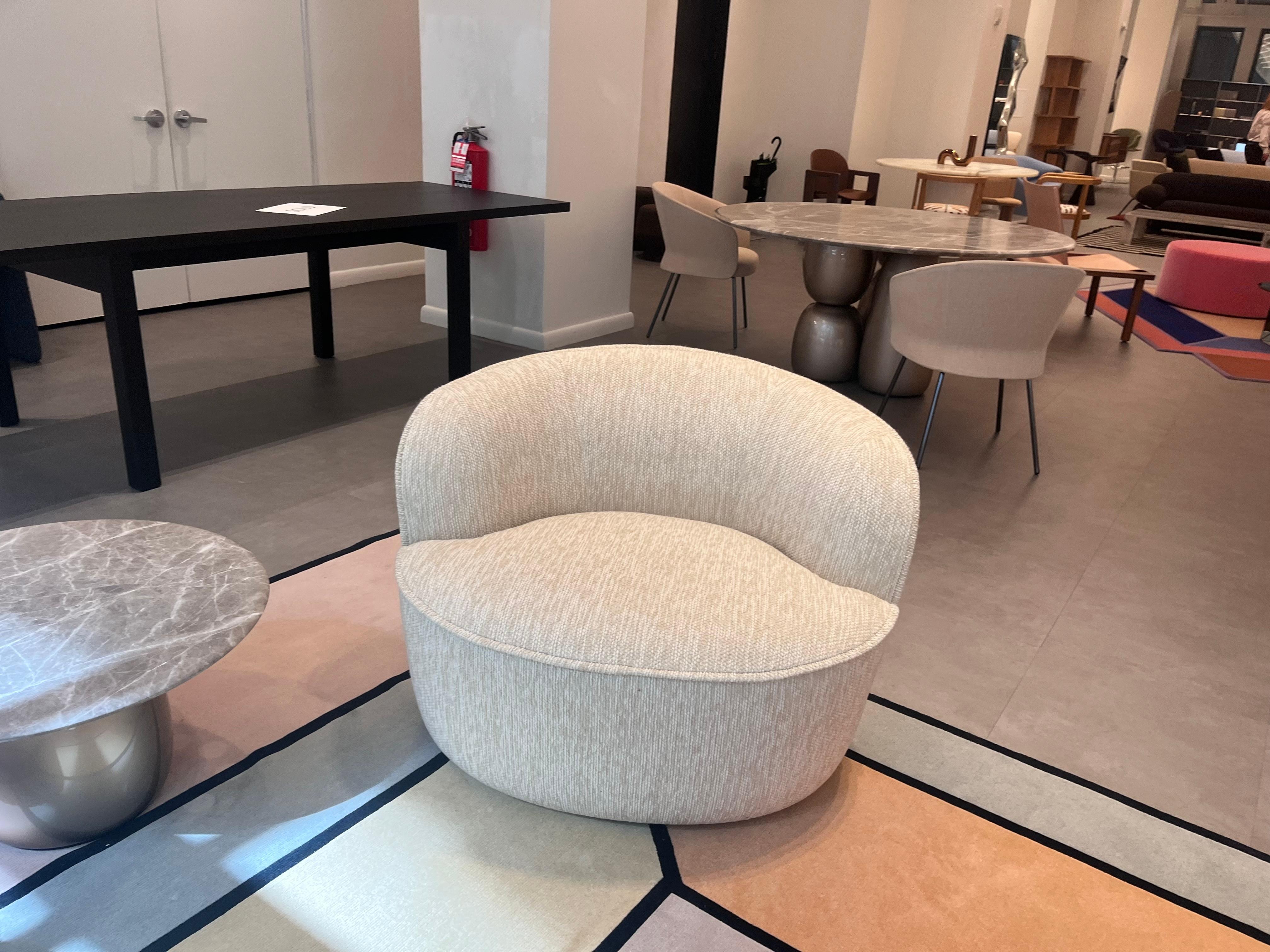 Autrichien Wittmann BUN Swivel Lounge Chair by Federica Biasi en STOCK en vente