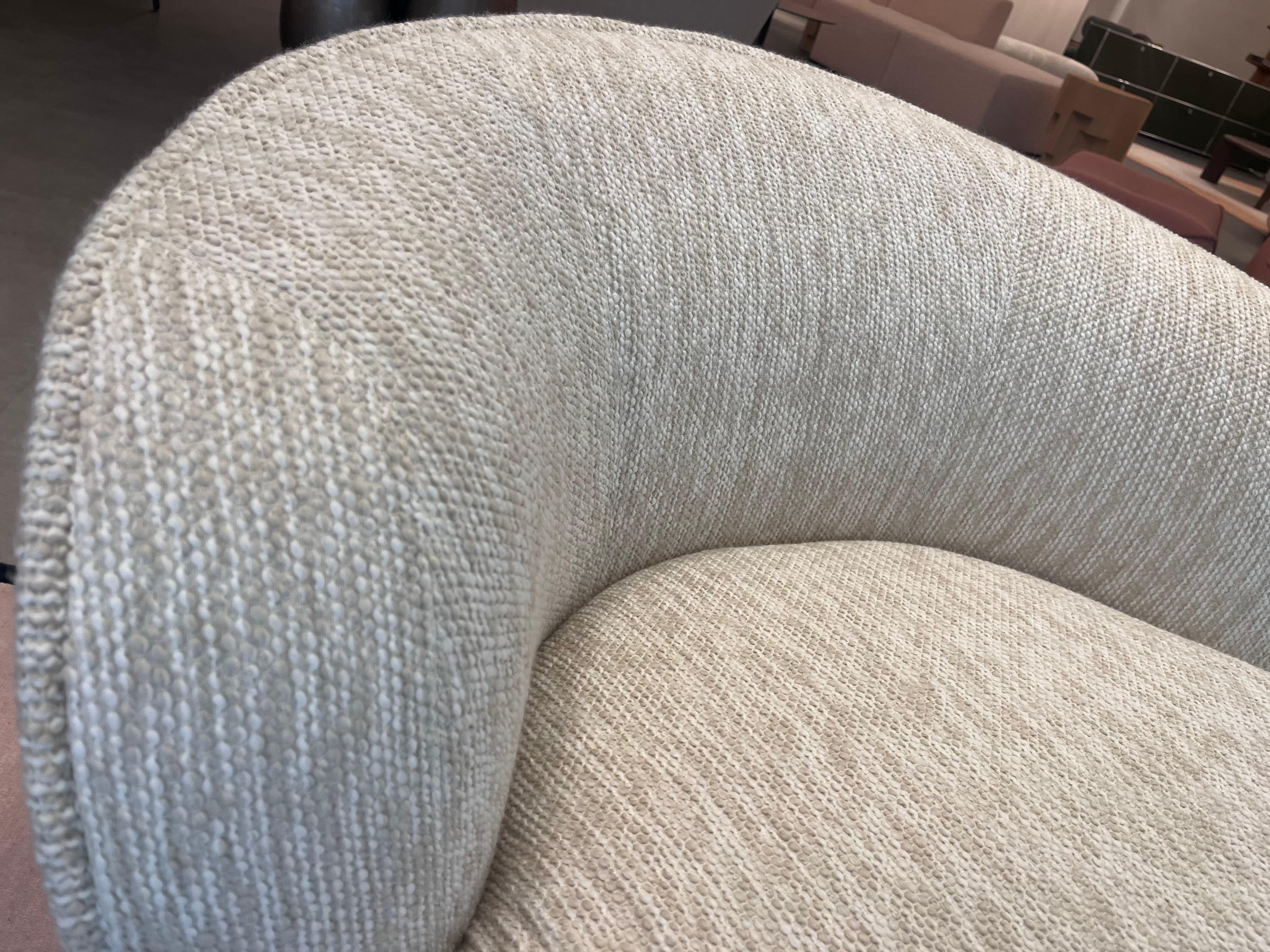 Fabric Wittmann BUN Swivel Lounge Chair by Federica Biasi in STOCK For Sale